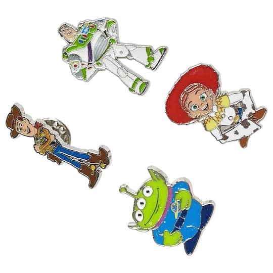 Disney® Pixar Toy Story Metal Pins, 4ct.